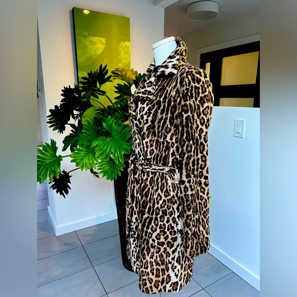 Graham & Spencer Faux Fur Trench Coat - Picture 2 of 6